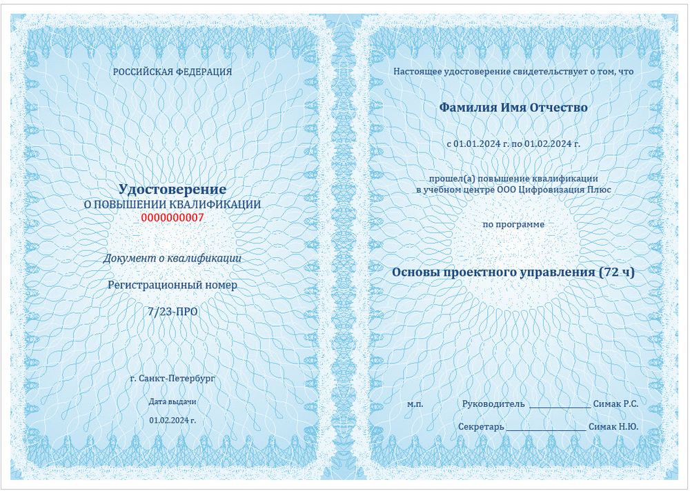 Основы проектного управления
