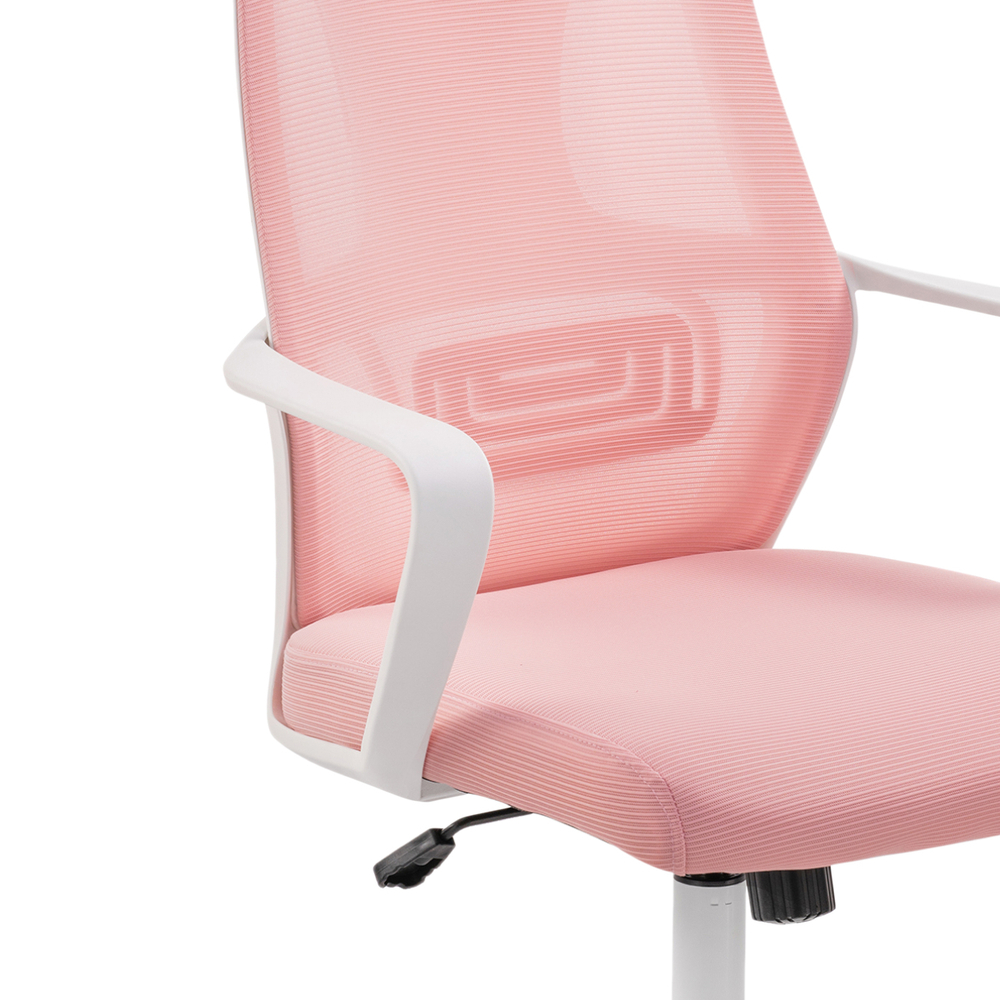 Офисное кресло Woodville Golem pink, white