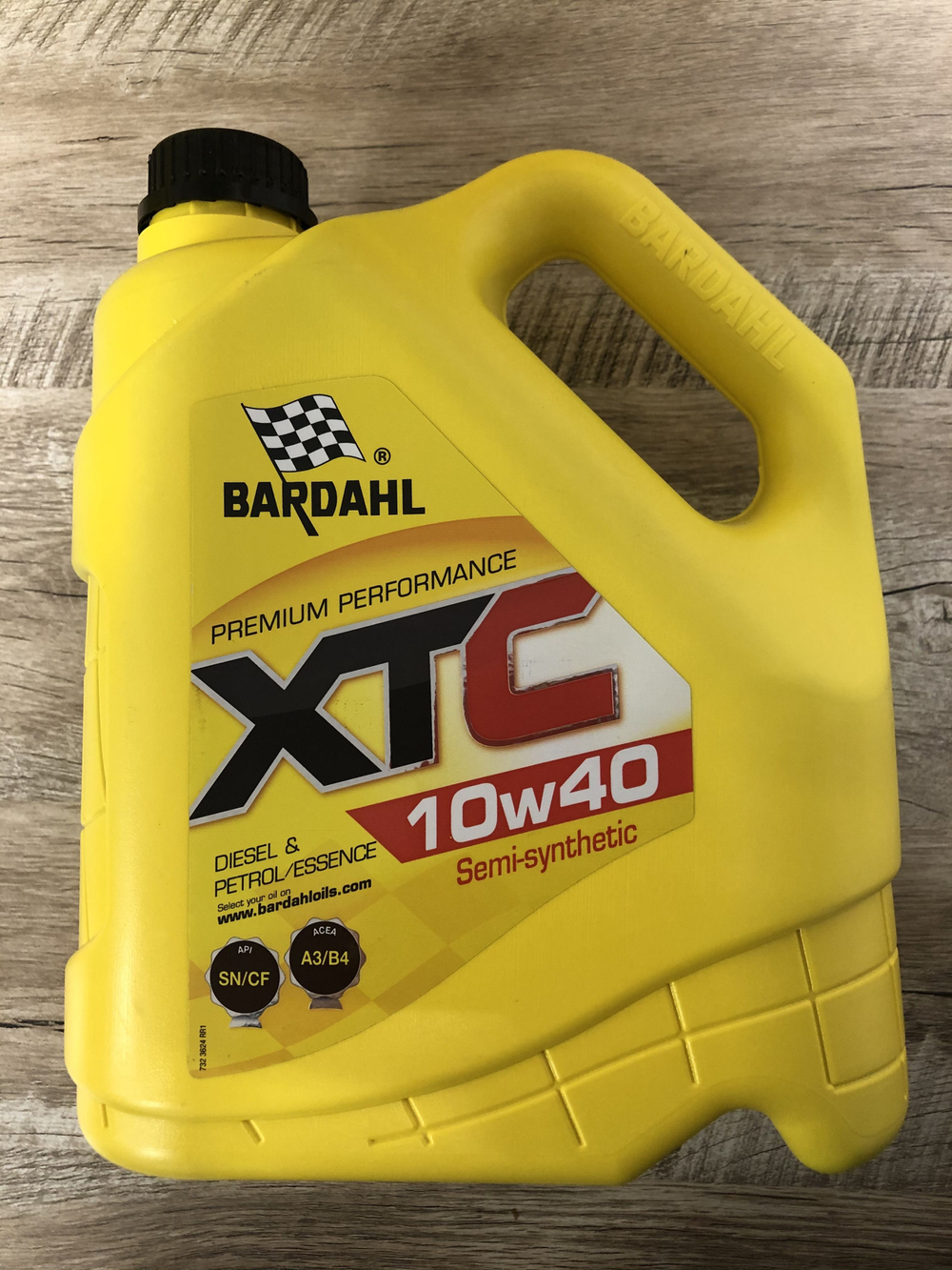 Масло моторное Bardahl XTC 10W-40 A3/B4 полусинтетическое 4 л 36242