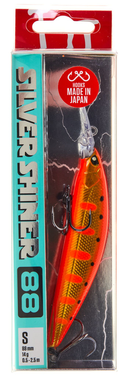 Воблер тонущ. LJ Pro Series SILVER SHINER S 08.80/105