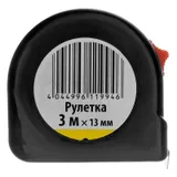 Рулетка строительная 3 м х 13 мм, пластиковый корпус — фото 5