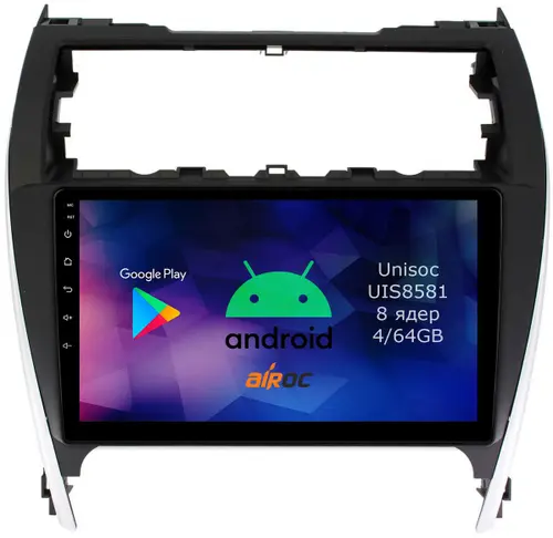 Магнитола для Toyota Camry 2011-2014 (USA) - Airok RM-1118U Android 12, SIM-слот