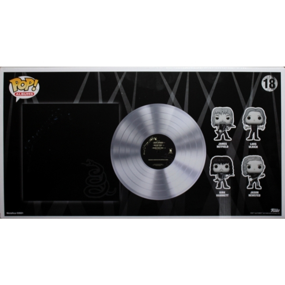 Фигурки Funko POP! Albums - Deluxe Metallica Metallica
