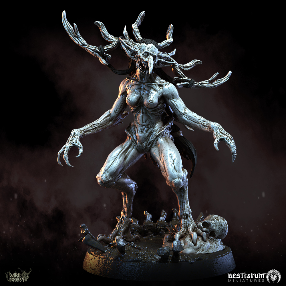 Темный лес Dark Forest Миниатюры 32-56-75мм