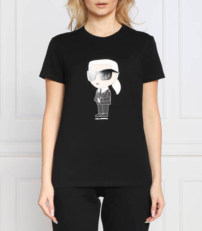 футболка ikonik 2.0 Karl Lagerfeld - черный(230W1700)