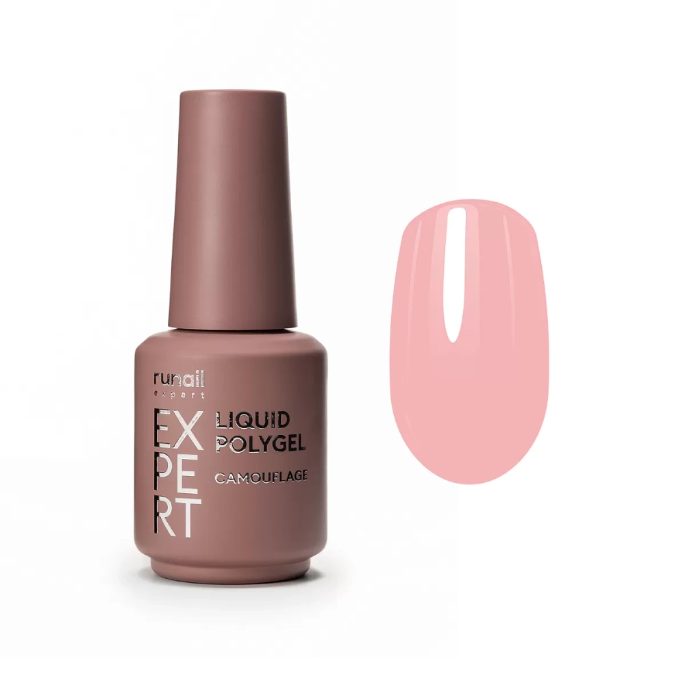 Жидкий полигель Liquid Polygel Runail Expert №212, 18 мл флакон