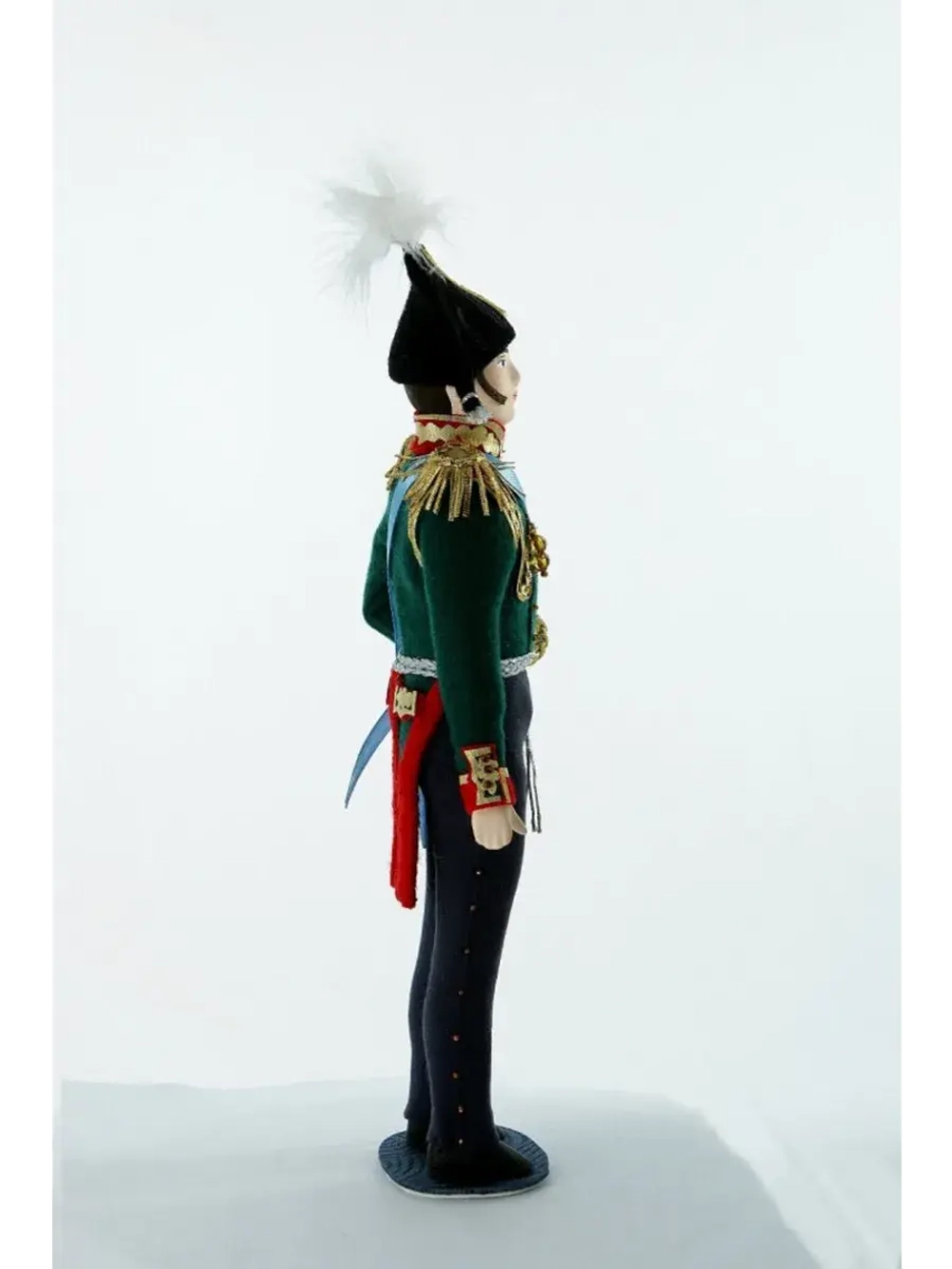 Кукла интерьерная. Пехотный генерал. Военный костюм. 1812 г. Россия