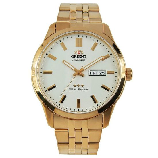 Мужские  механические  часы  Orient модель SAB0B007WB крупным планом