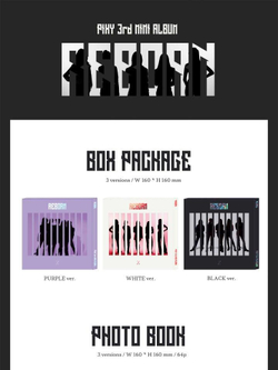 Альбом PIXY - REBORN 3rd Mini Album 3 Version SET
