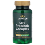 Swanson Vitamins, Комплекс ультрапробиотиков, 60 веганских капсул Embo Caps® AP