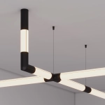 Соединитель профиля ROUND-D36-360-180 BLACK (Arlight, Алюминий)