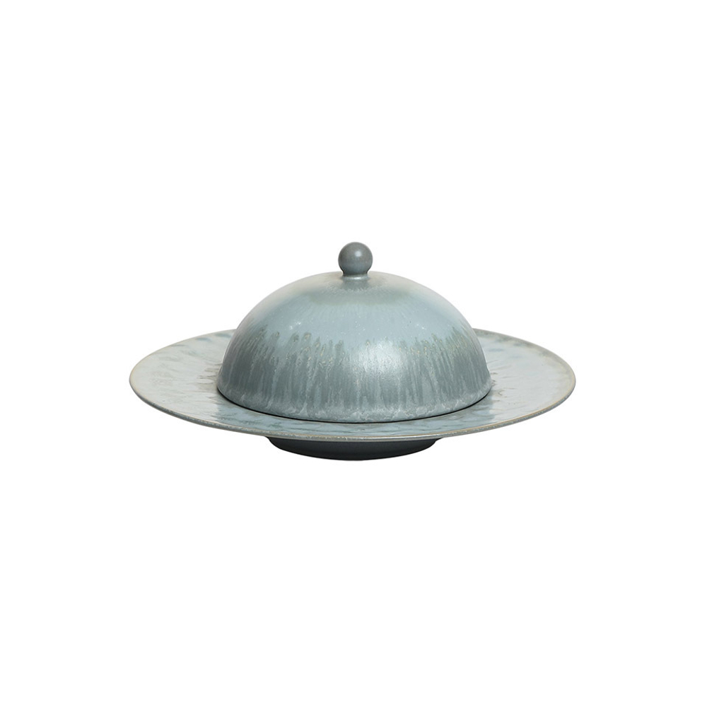 Чаша с крышкой 700мл Roomers Tableware Riviera голубая