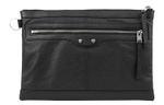 Balenciaga Lambskin Clutch Men"s Black