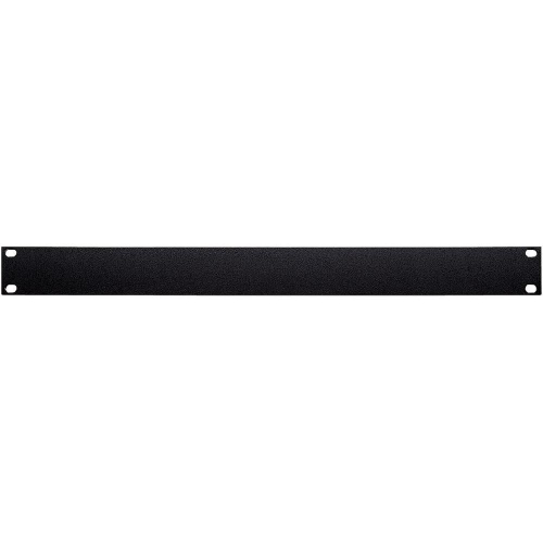 Nordfolk NRP-1U рэковая панель, 1U, сталь, черный