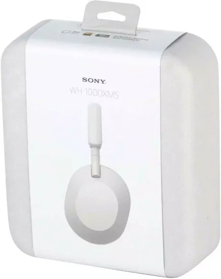 Беспроводные наушники Sony WH-1000XM5 Серебристый
