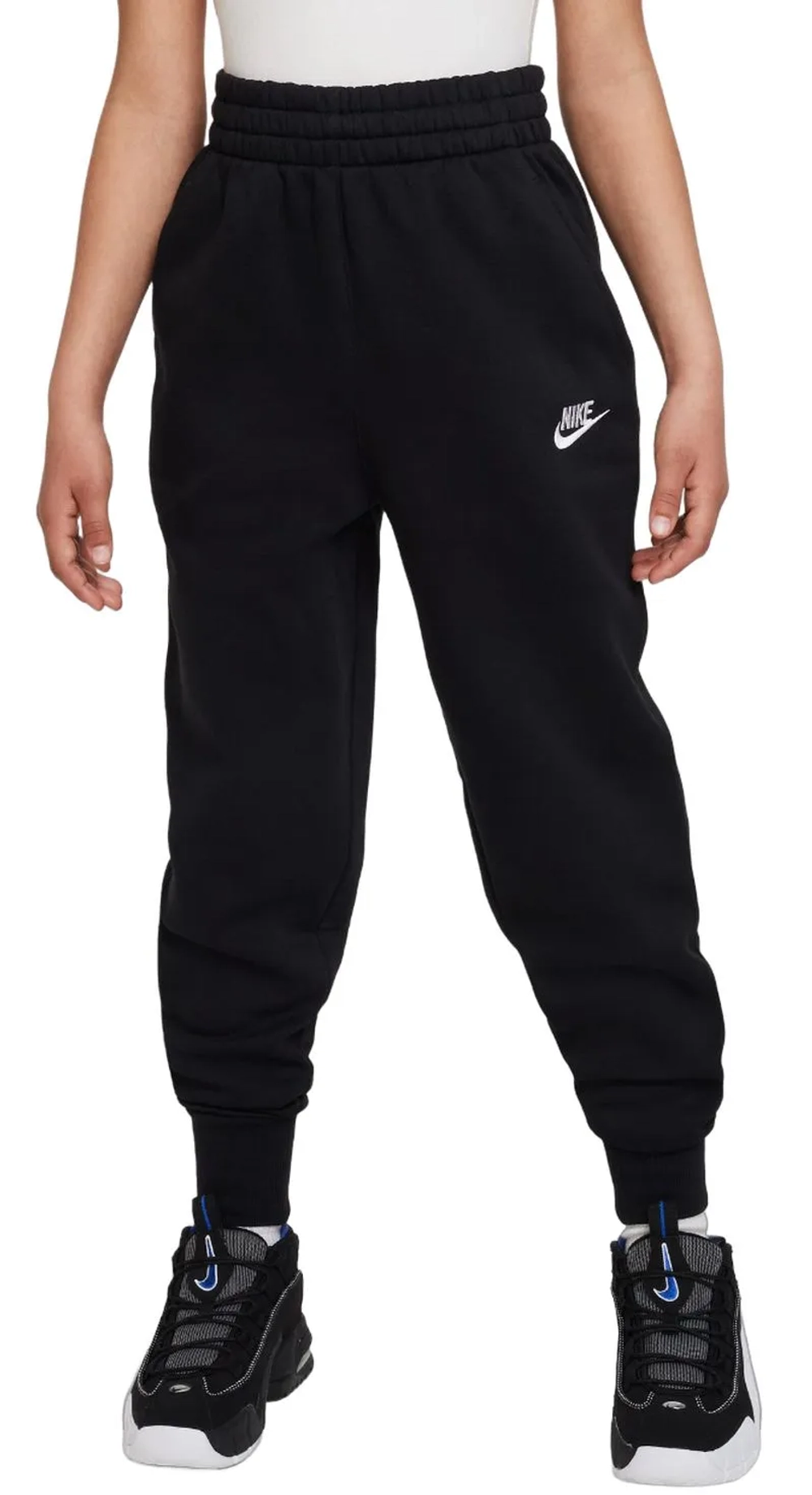 Брюки для девочки Nike Court Club - black/black/white