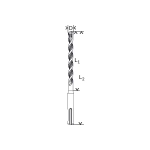 Набор буров SDS-plus-1, 3 шт. BOSCH 2608579118