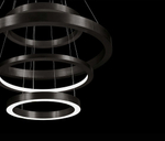 люстра реплика Light Ring Lamp by HENGE style ( 4 rings )