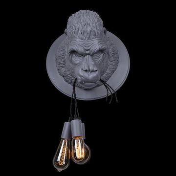 Настенный светильник 3*Е27 10178 Grey серый Gorilla LOFT IT
