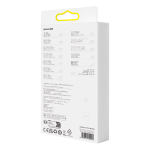 USB-C - Lightning Кабель Baseus Explorer STC Charging+Data 20W 1m - White