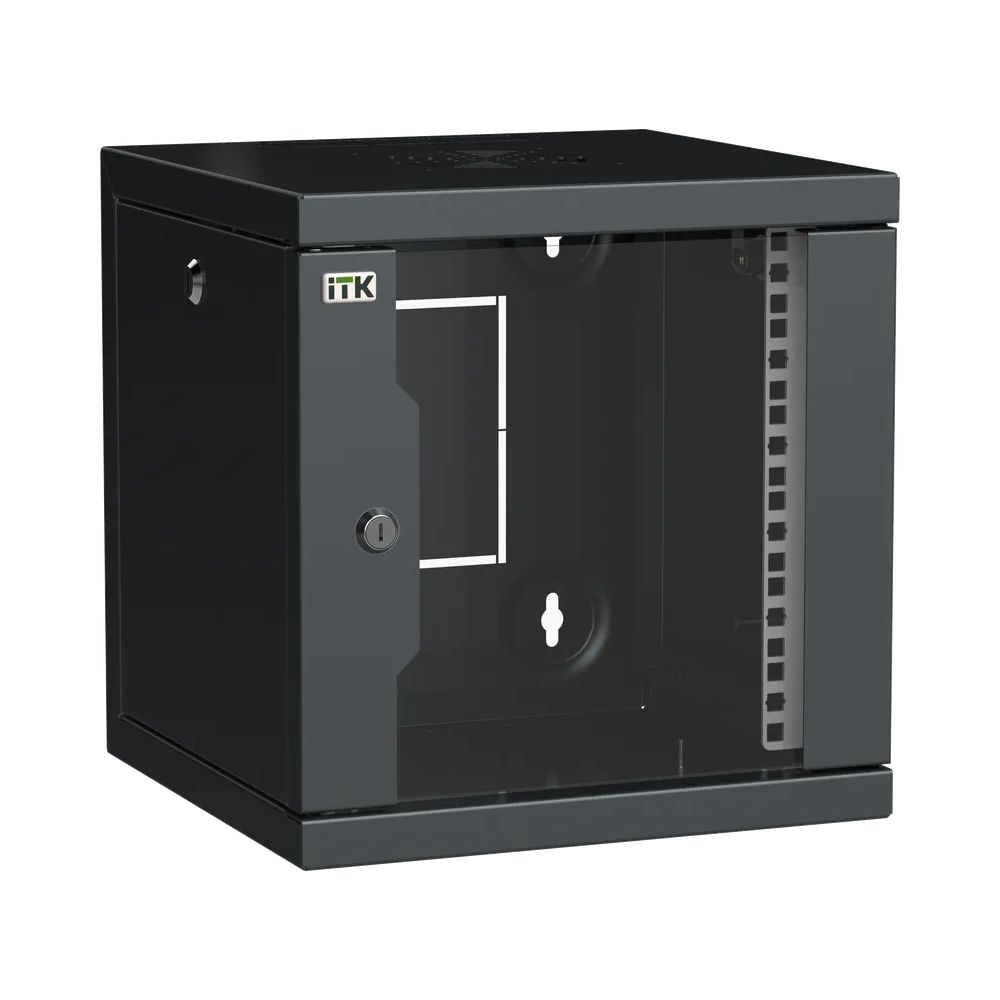 Шкаф настенный ITK 10" 6U 320х310 мм LWS5-06U33-GFF