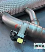 Выхлопная система и диффузор заднего бампера для BMW M2 G87 2023+ БМВ тюнинг