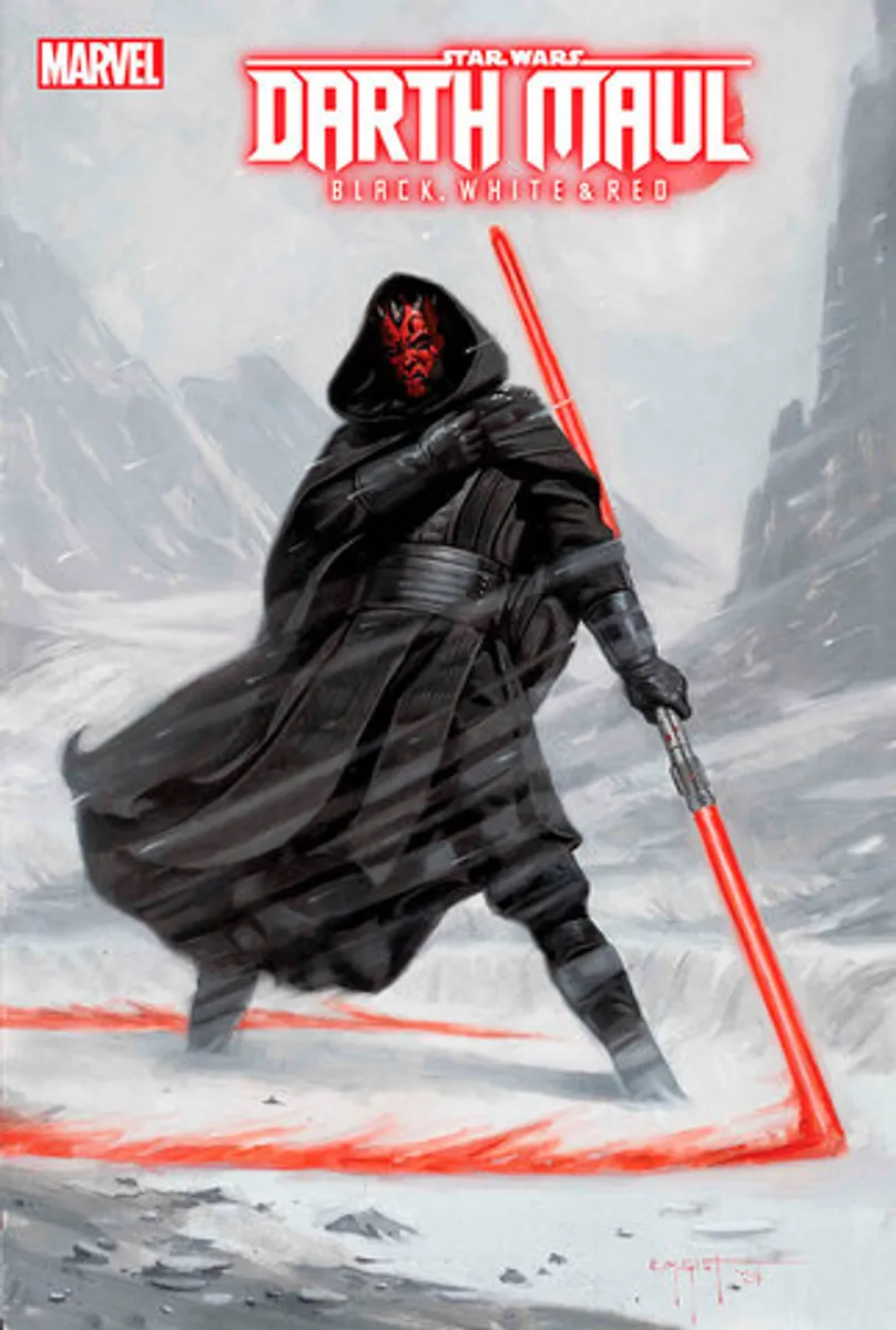 Star Wars Darth Maul Black White & Red #4 (Cover A)