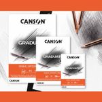 Альбом для набросков Graduate Sketching 96 г/м², A3 29.7х42 см, склейка с одной стороны 40 л, Canson С400110363