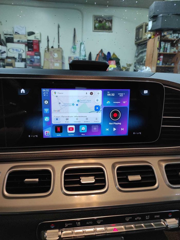 Мультимедиа блок с навигацией для автомобилей со штатным USB CarPlay - RedPower PIXEL Android 13, Быстрая, Snapdragon 660, 4G SIM-слот