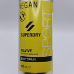 Део-спрей для тела мужской Superdry Re:Vive, грейпфрут, кедровый лист, веганский, 200 мл (из Финляндии)