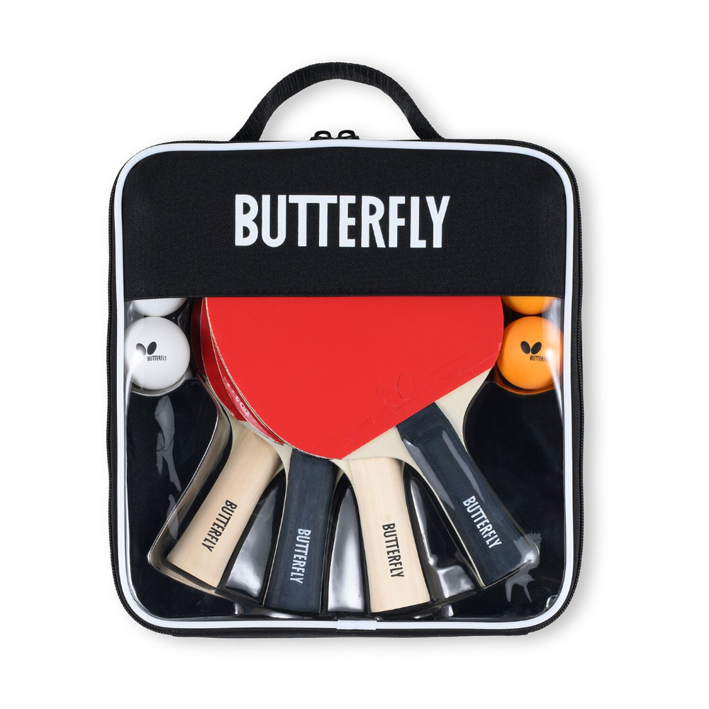 Набор ракеток для настольного тенниса Butterfly Racket Set Easy pack of 4
