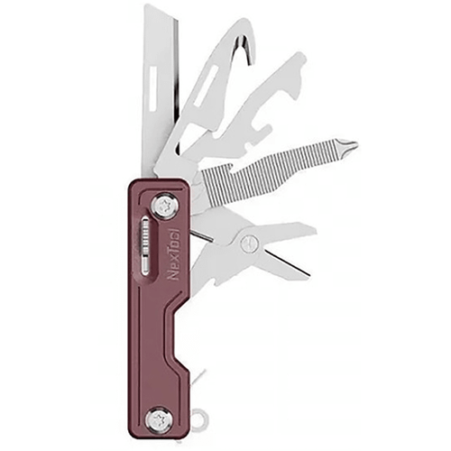 Нож-брелок Nextool (Xiaomi) Knight EDC, красный (NE20097)