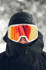Горнолыжная маска 100% Valnor / White / Red Mirror Lens