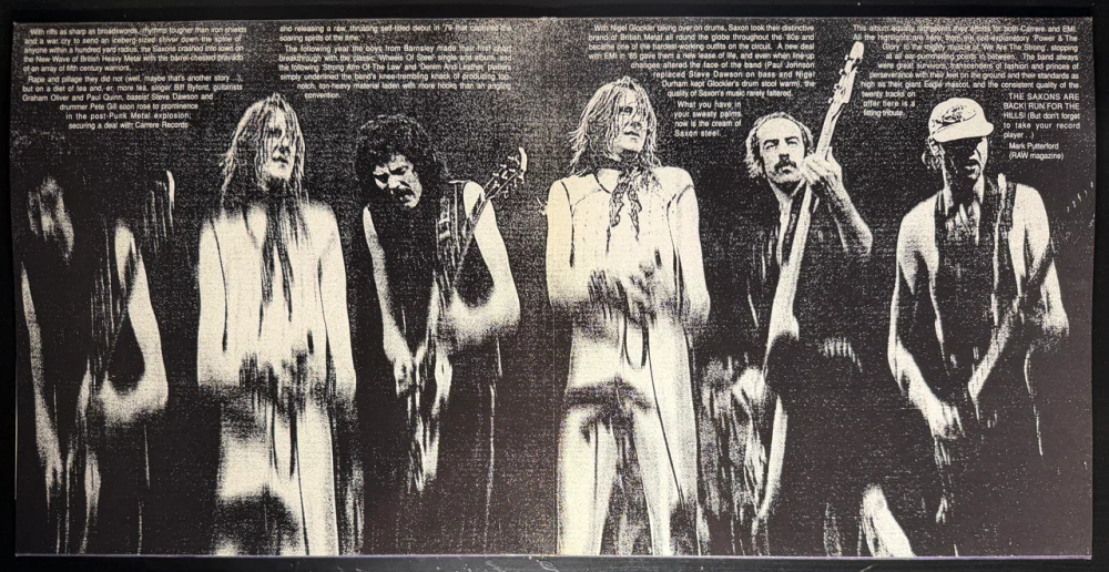 Saxon ‎– Back On The Street 2LP (Англия 1990г.)