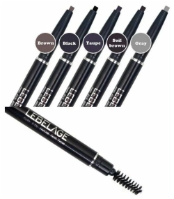 Lebelage Auto Eye Brow Soft Type Brown Автоматический карандаш для бровей (Коричевый)