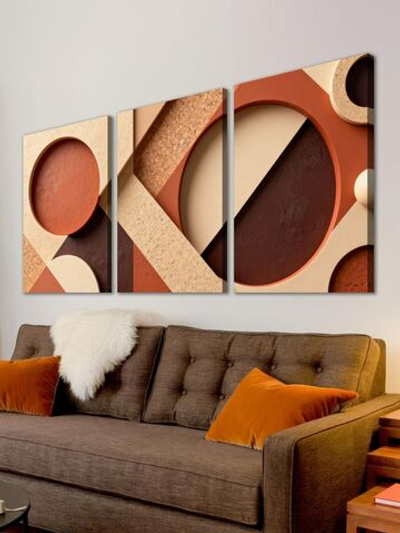 Картина на стену модульная "За диагональю", 150 см х 70 см