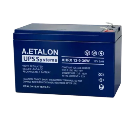 Аккумулятор A.ETALON AHRX 12-9-36W | 9 Ач | 12В AGM