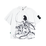 «2029» GITS Striped Shirt