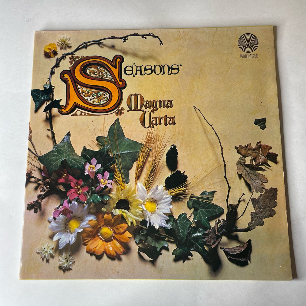 Винтажная виниловая пластинка LP Magna Carta Seasons (Франция 1979)