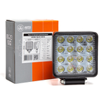 AE48S-16LED-55HC Фара светодиодная дополнительная, квадратная 110*55*140, направленный свет, 16 диодов, крепление по центру, 48 Вт, 10-30 В