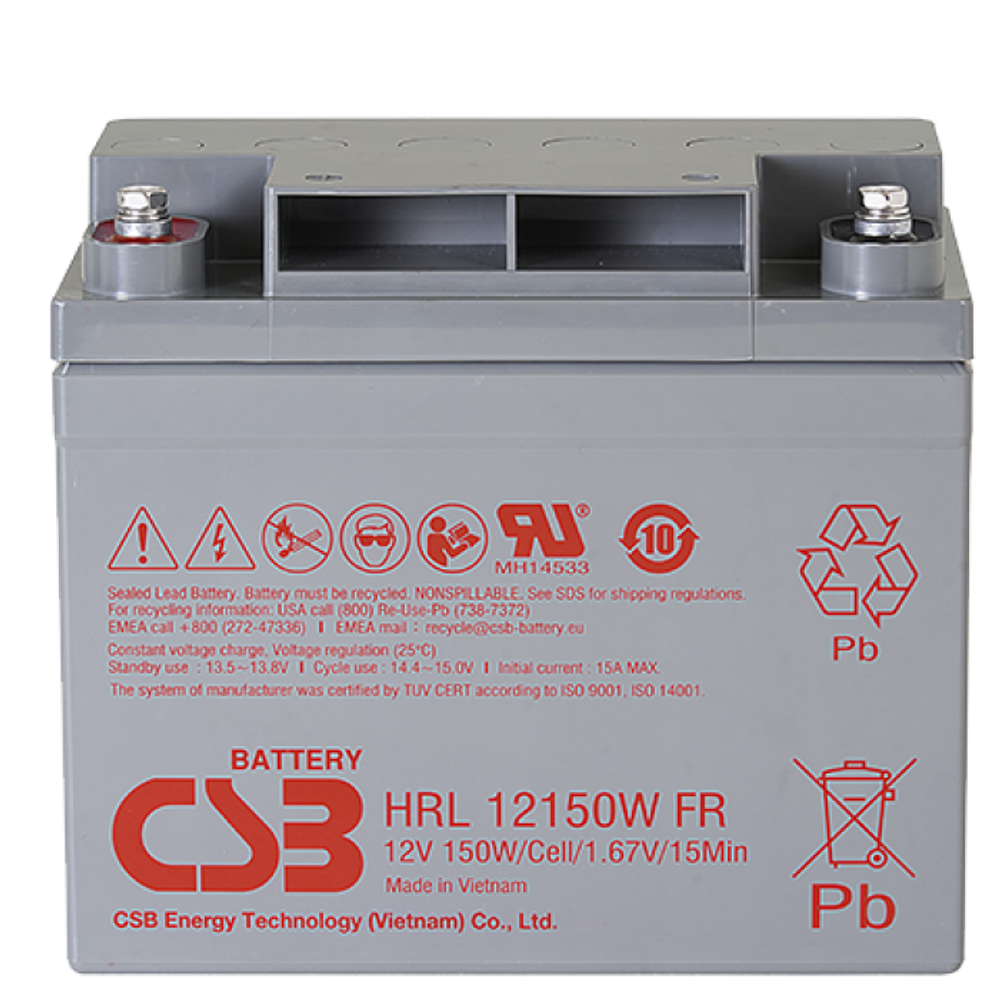 Аккумулятор CSB HRL12150W FR - AGM ( 12В / Ач )