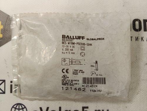 Balluff BES0087 BES M18MI-PSC50B-S04K новое