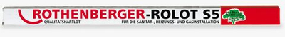 Припой твердый Castolin S5, 1кг (2х500 мм), Rothenberger