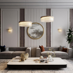 5091/80L ODL Люстра LED 80Вт 3700К 220В IP20 L-VISION