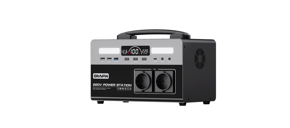 Электростанция портативная 220В 180000mAh 480Wh 600W VANPA