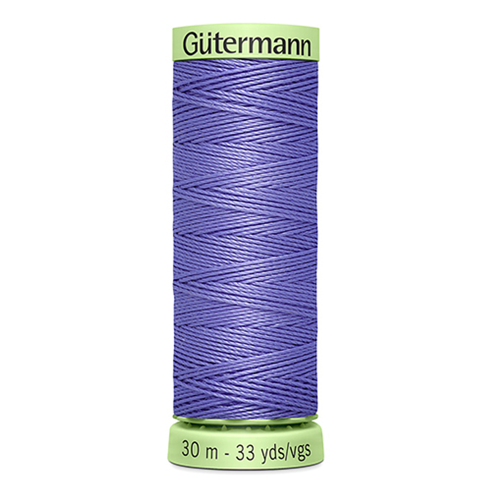 Нить Top Stitch 30/30 м для декоративной отстрочки, Gutermann, 631 нежная лаванда