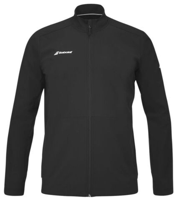 Кофта для мальчика теннисная Babolat Play Jacket Junior - черный