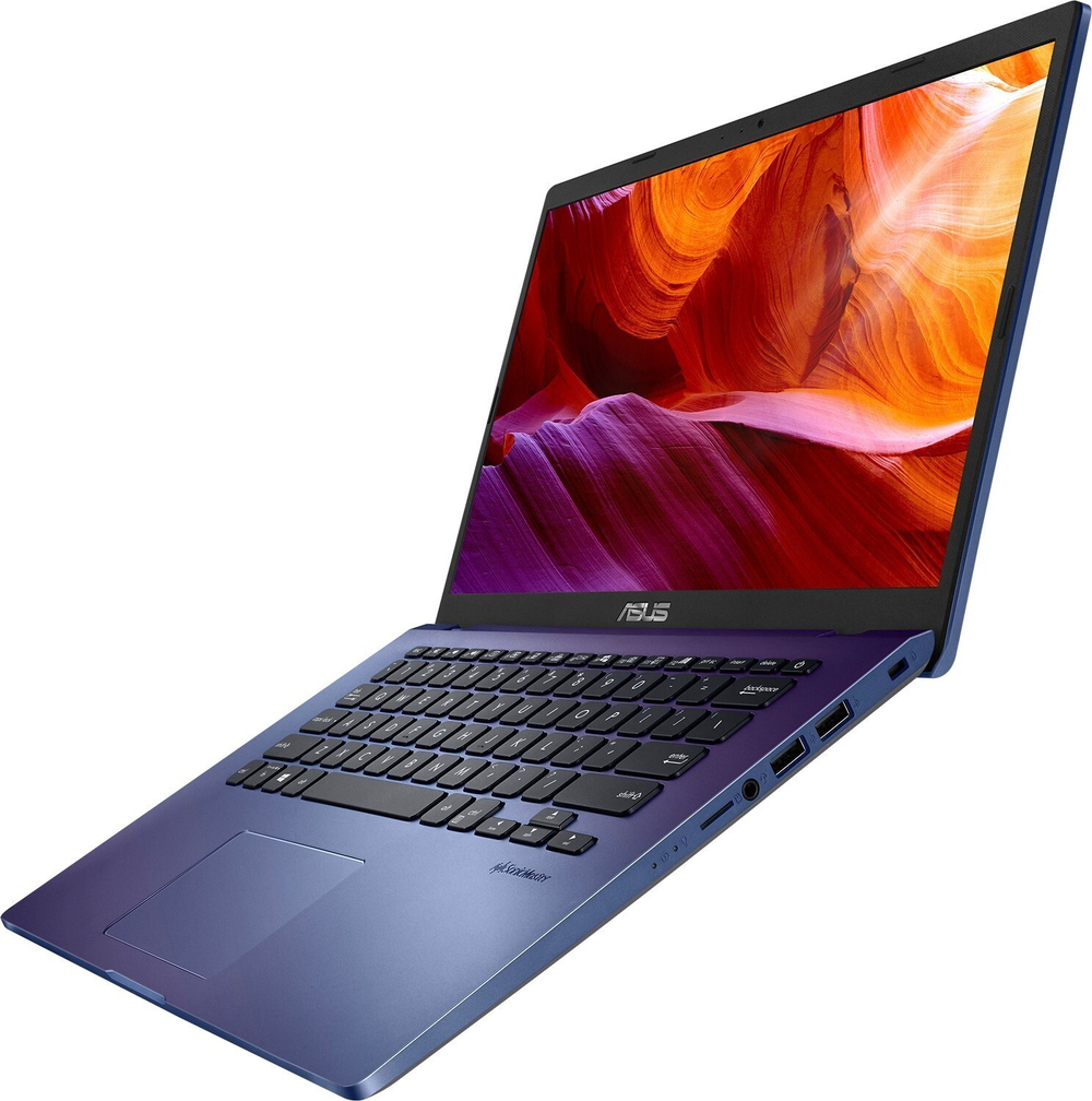 Ноутбук Asus VivoBook A409FA-BV571T 14;; WXGA/ Pentium Gold 5405U/ 4GB/ 128GB SSD/ noDVD/ WiFi/ BT/ Win10 (90NB0MS2-M08690)