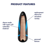 Рукав "Sleeve Chambers of Pleasure" для мастурбатора Satisfyer Men One