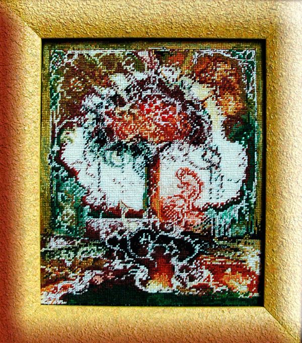 Набор для вышивания нитками Nimue, L'Arbre de Merlin (Дерево Мерлин), 14х16,5 см